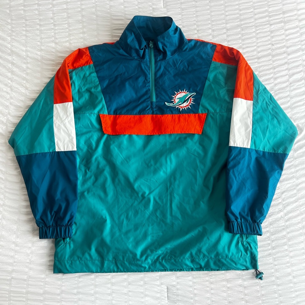 NFL Teal and Orange Raincoat